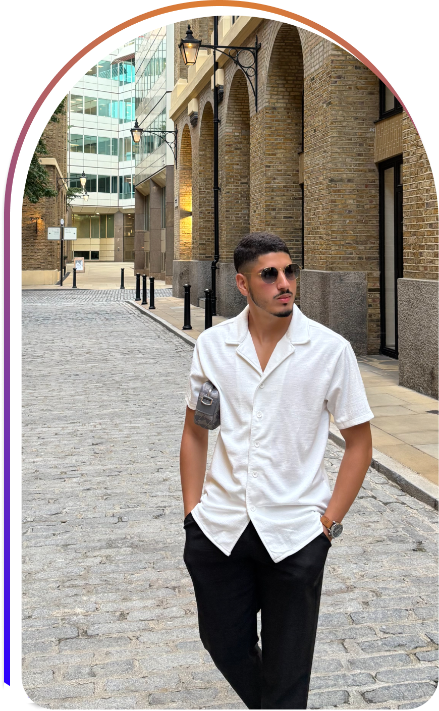 About profile - professional portrait